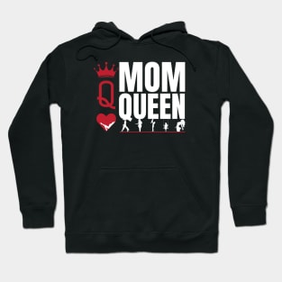 Mom Queen of Hearts Hoodie